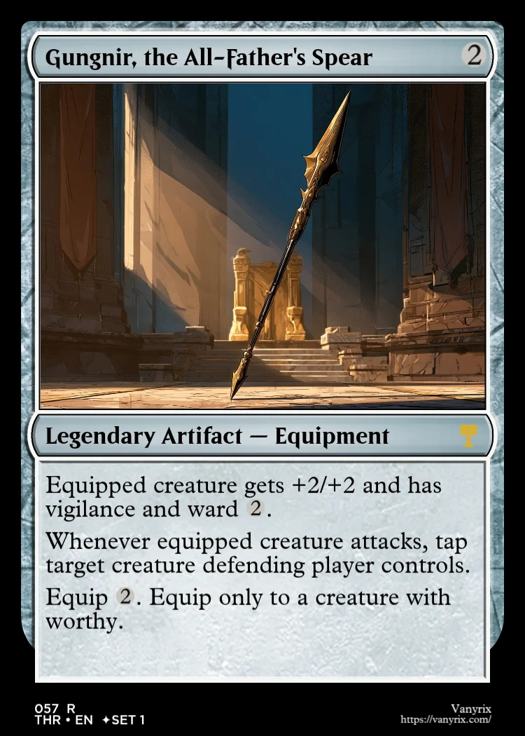 Gungnir, the All-Father's Spear
