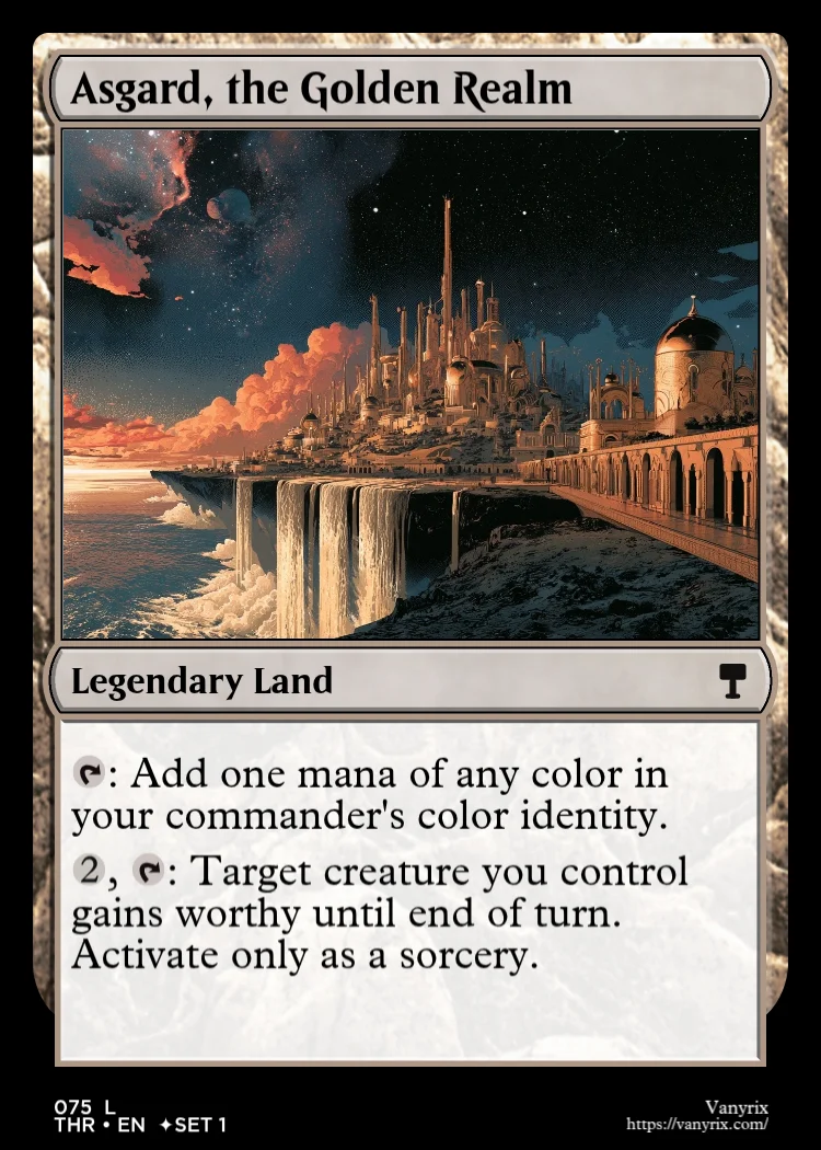 Asgard, the Golden Realm