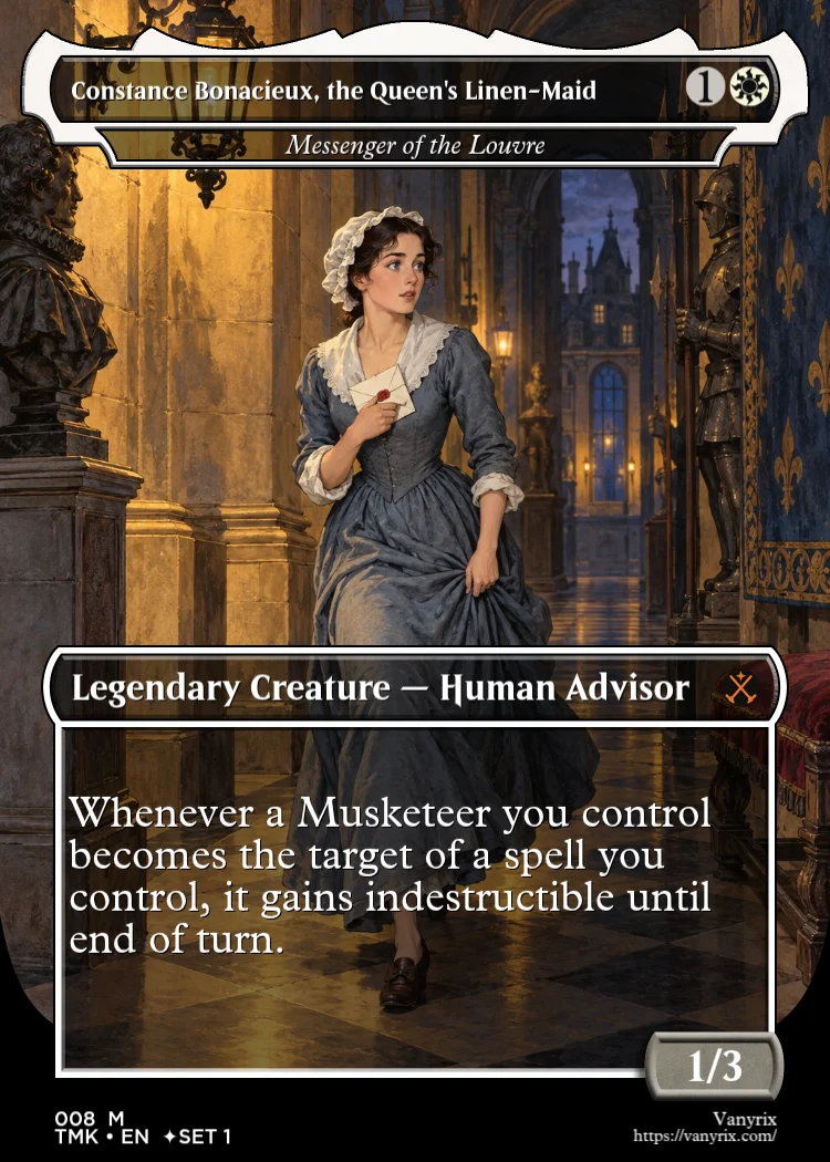 Constance Bonacieux, the Queen's Linen-Maid