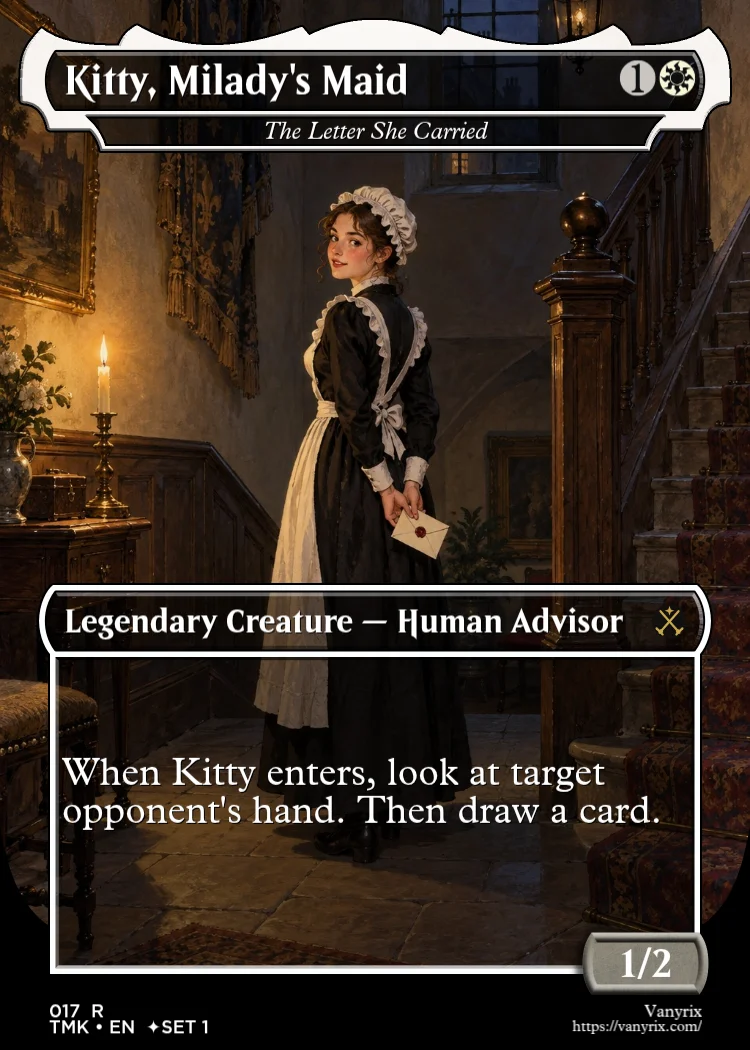 Kitty, Milady's Maid