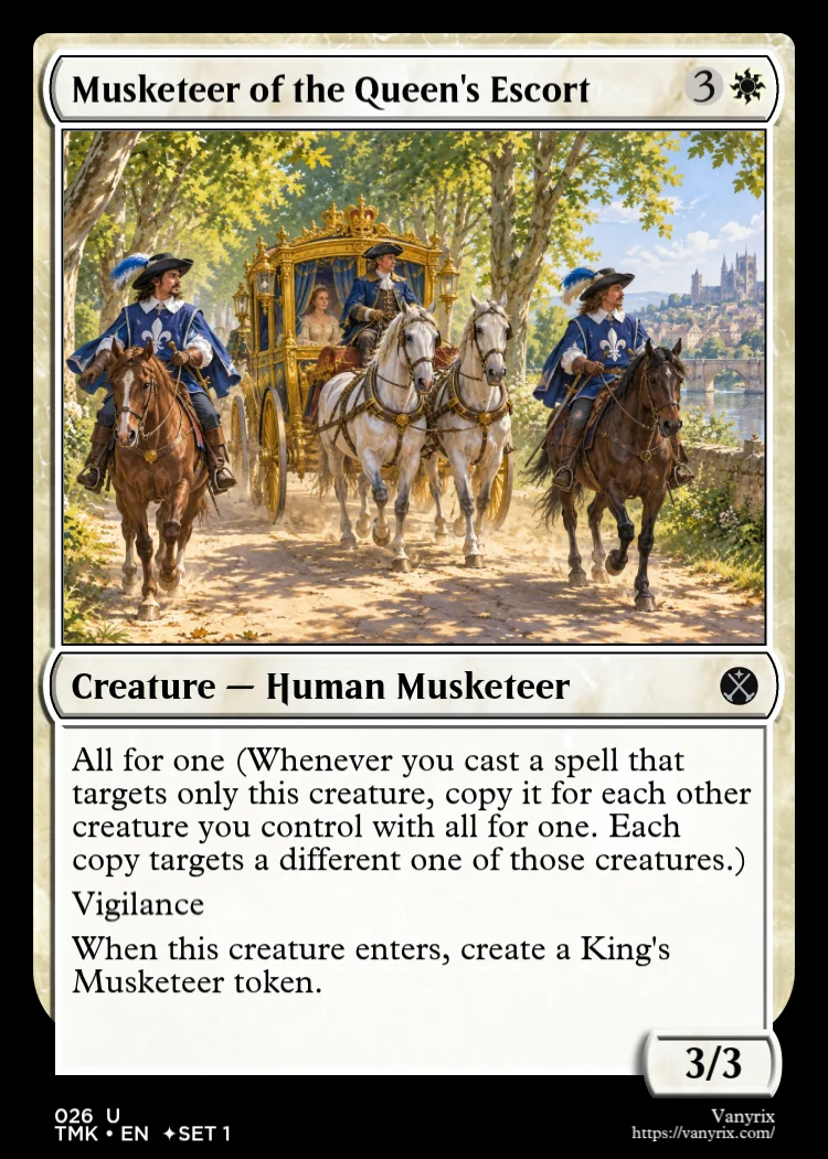 Musketeer of the Queen's Escort