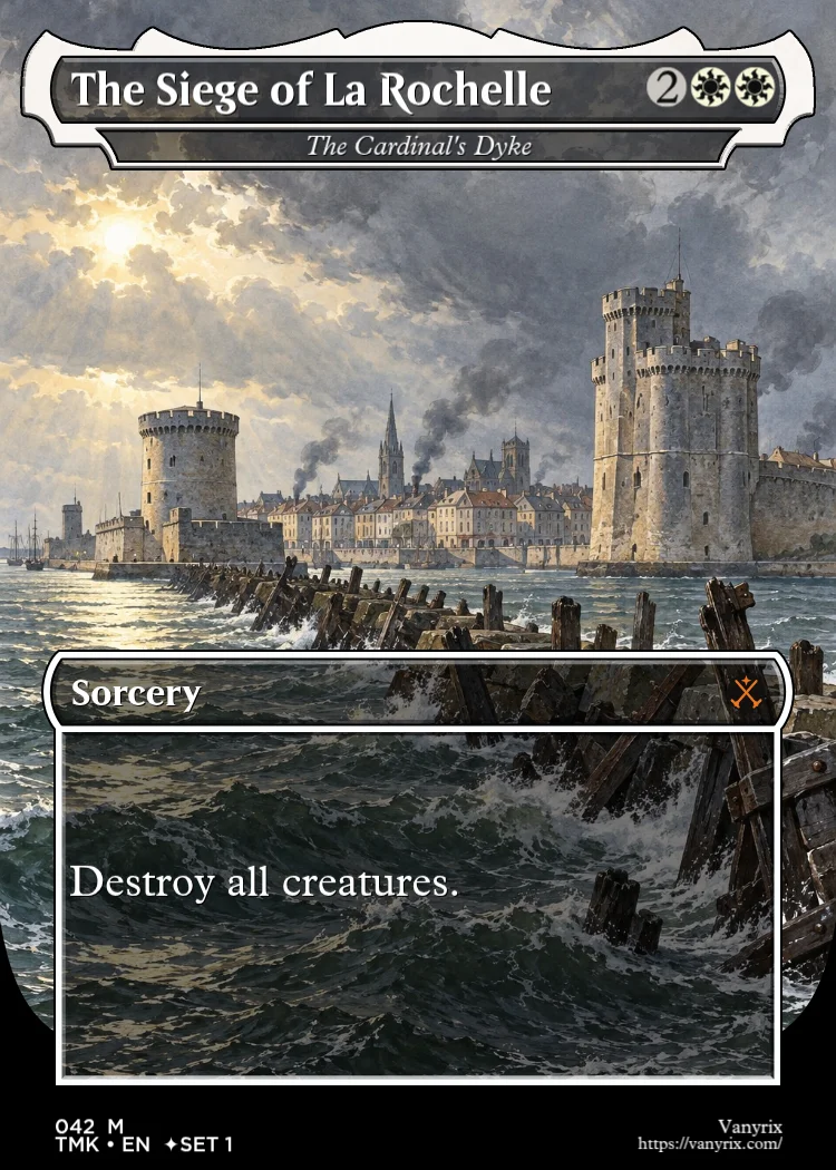 The Siege of La Rochelle