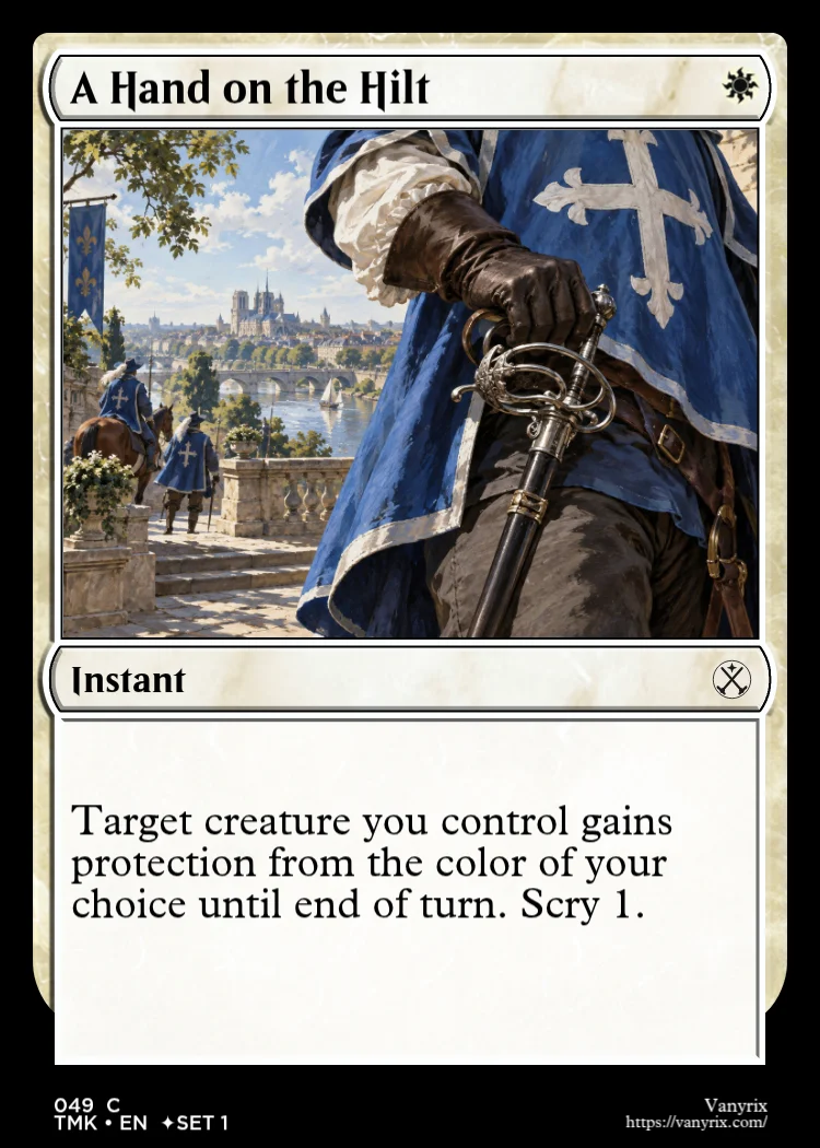 A Hand on the Hilt