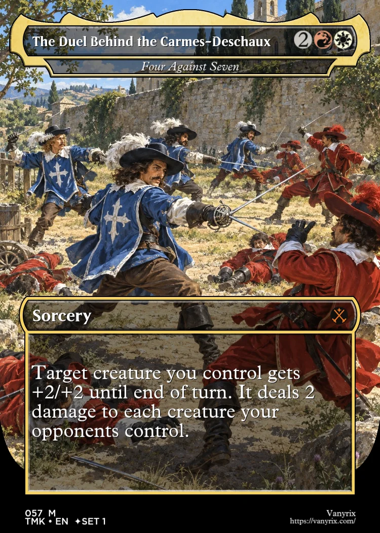 The Duel Behind the Carmes-Deschaux