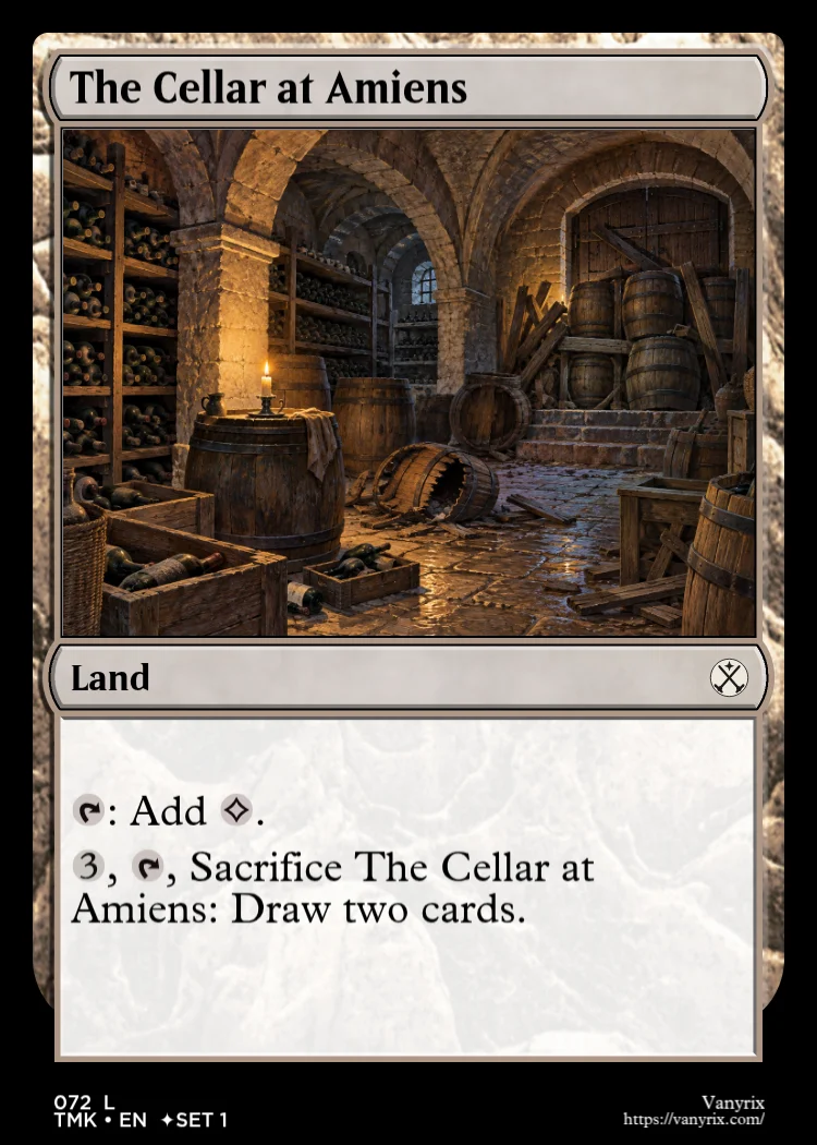 The Cellar at Amiens
