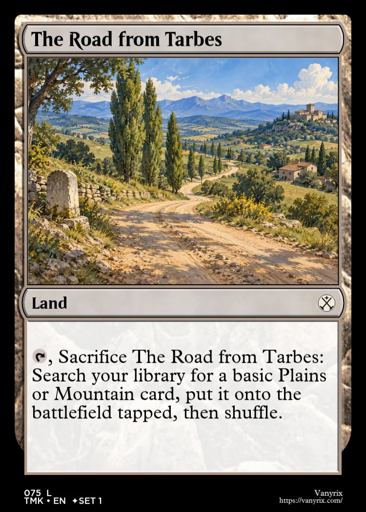 The Road from Tarbes