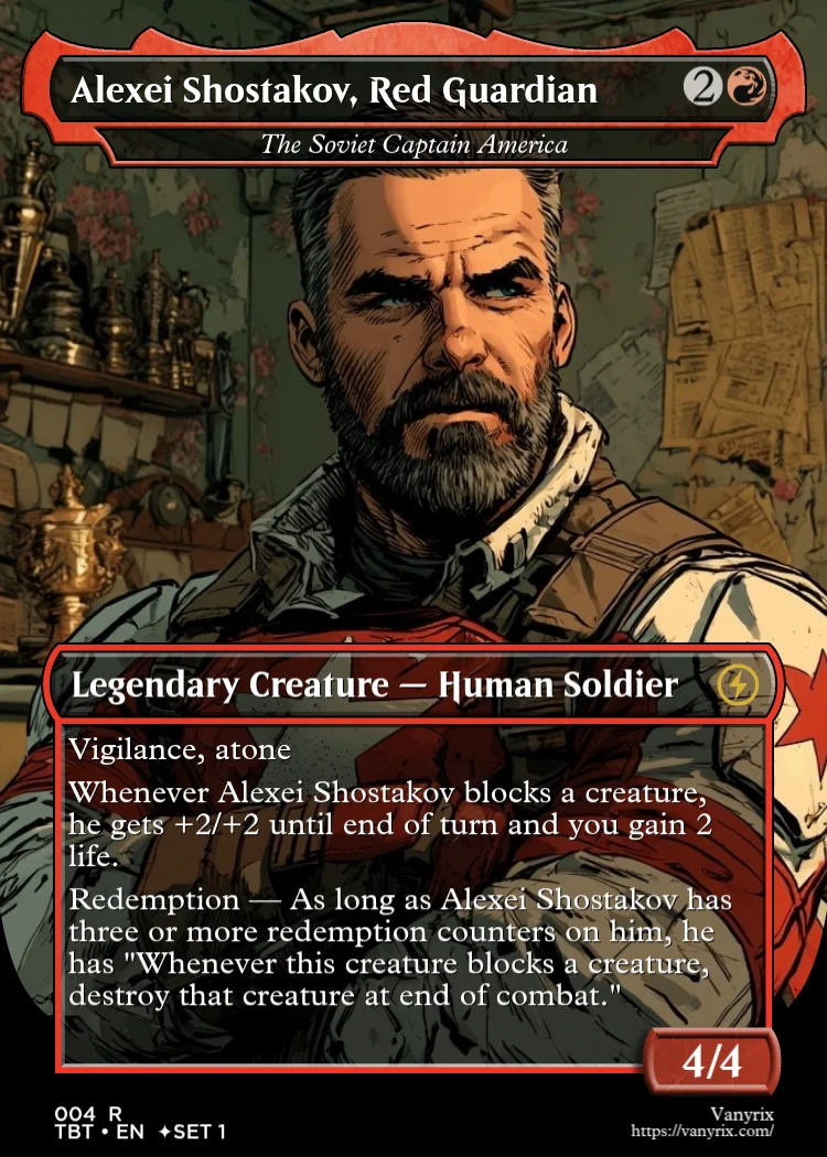 Alexei Shostakov, Red Guardian