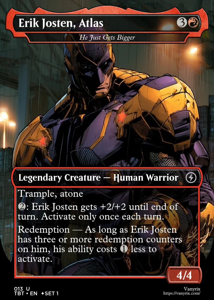 Erik Josten, Atlas