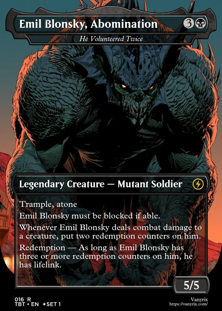 Emil Blonsky, Abomination