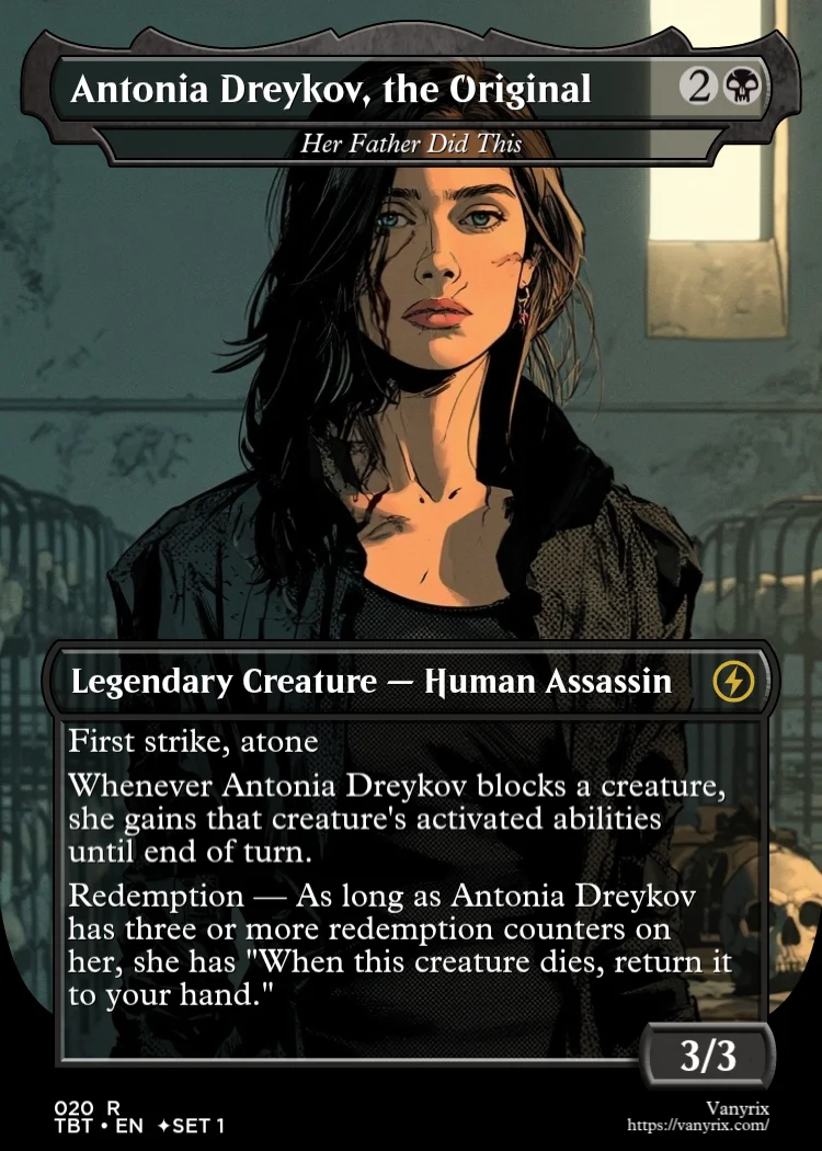 Antonia Dreykov, the Original