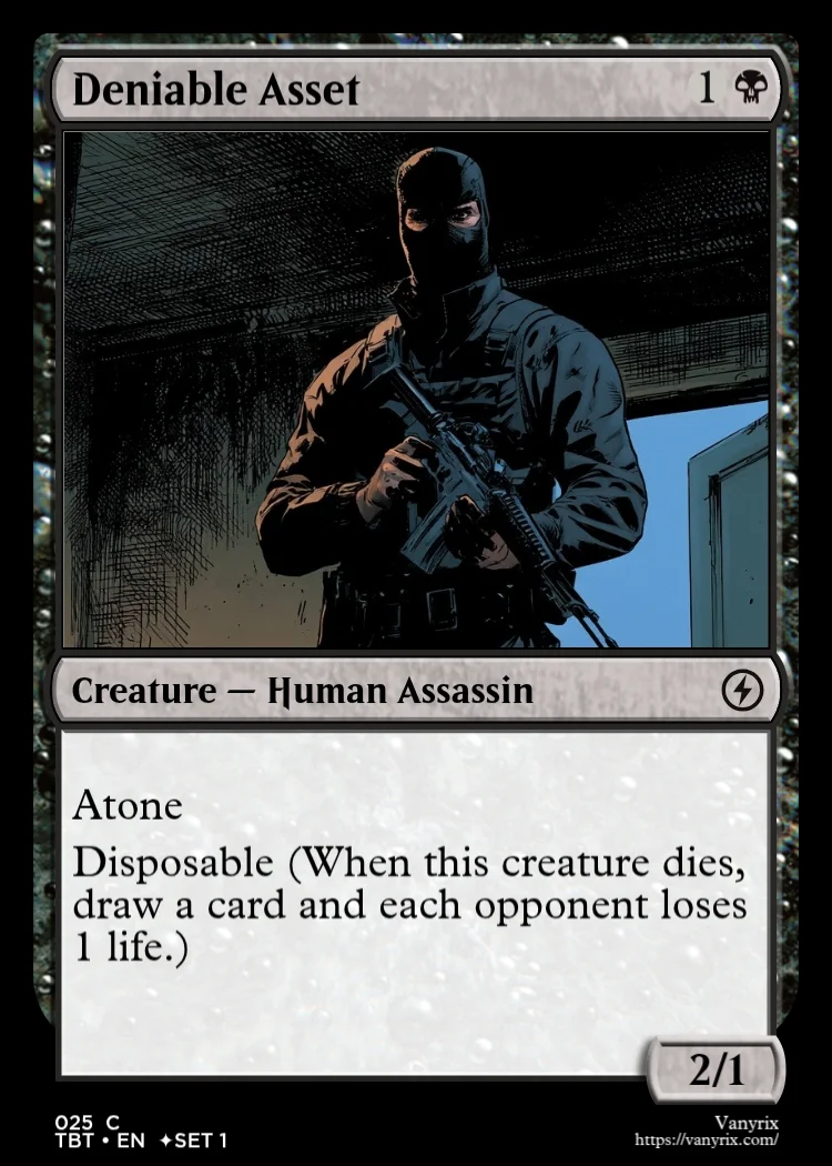Deniable Asset