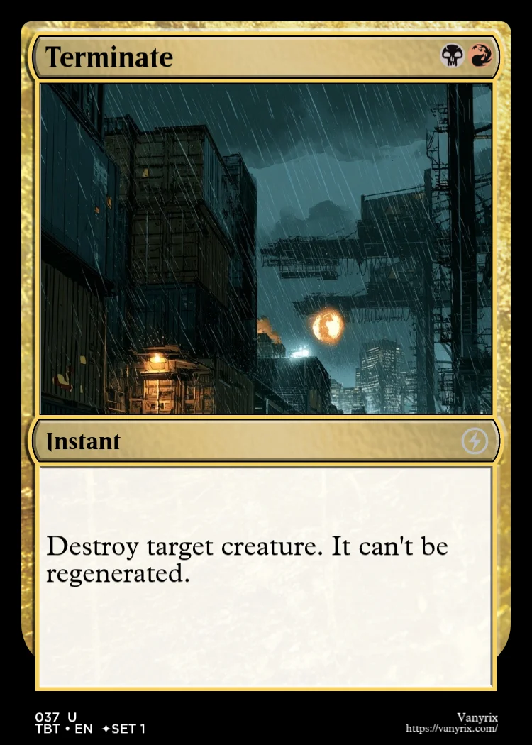 Terminate