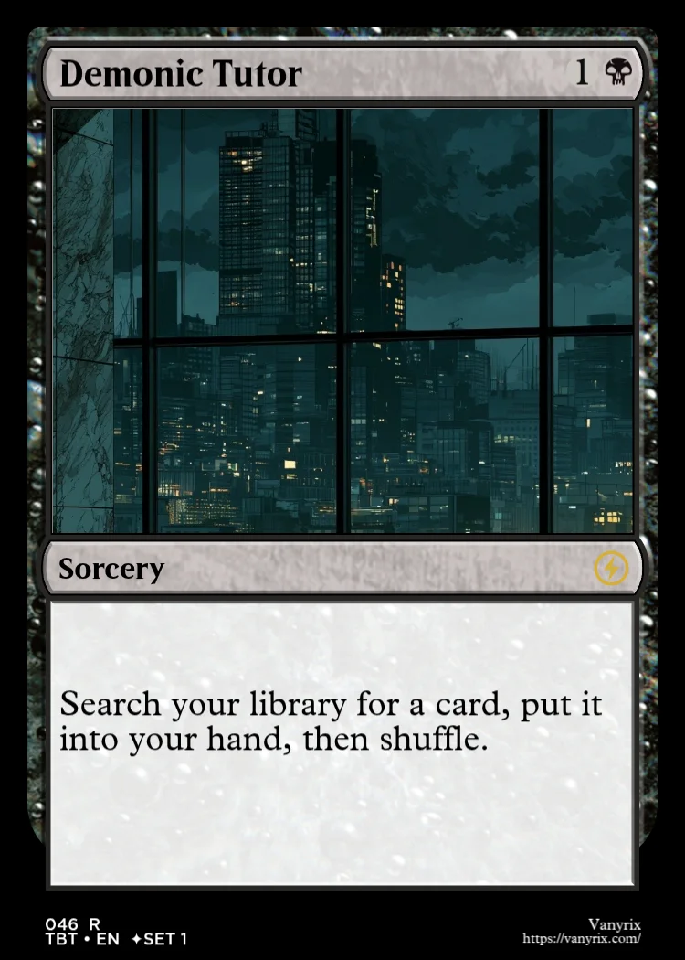 Demonic Tutor