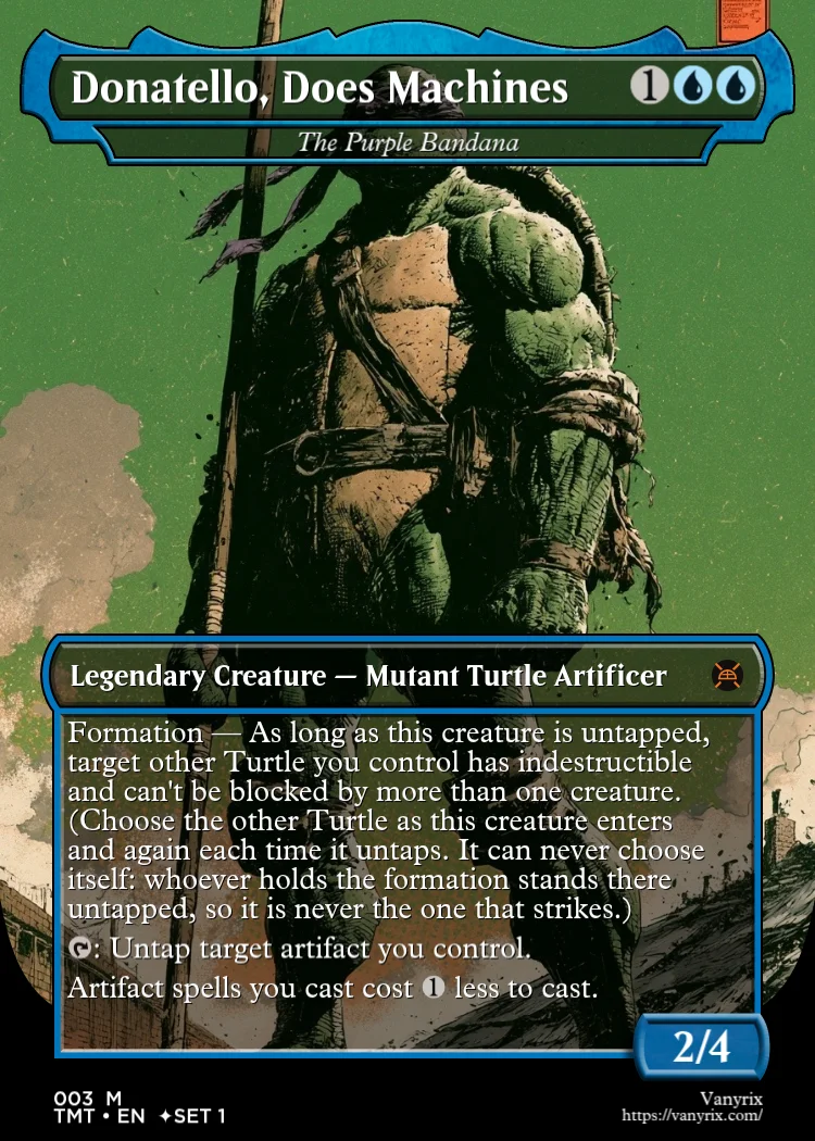 Donatello, Does Machines