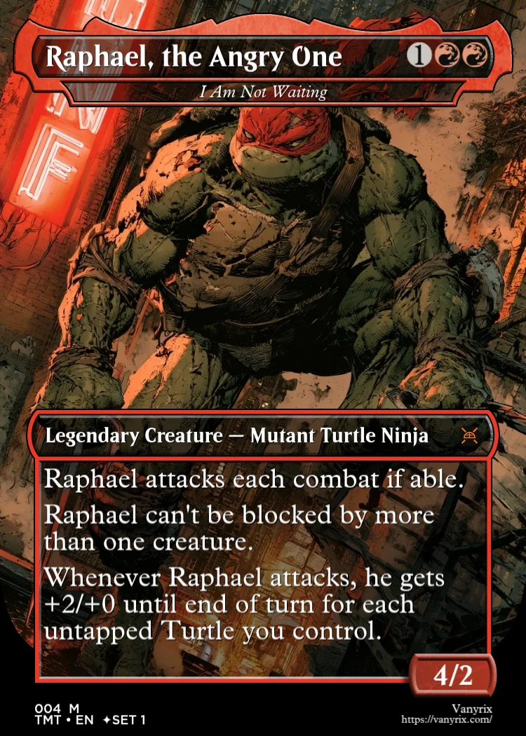 Raphael, the Angry One
