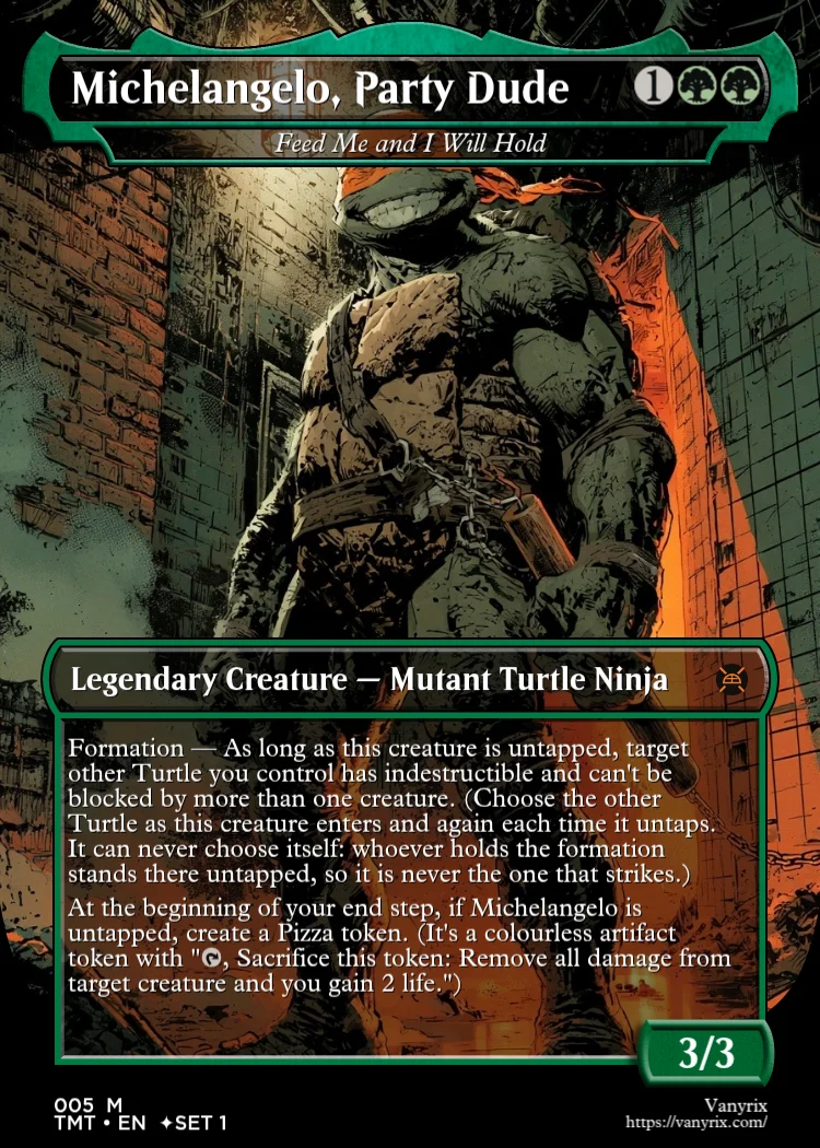 Michelangelo, Party Dude