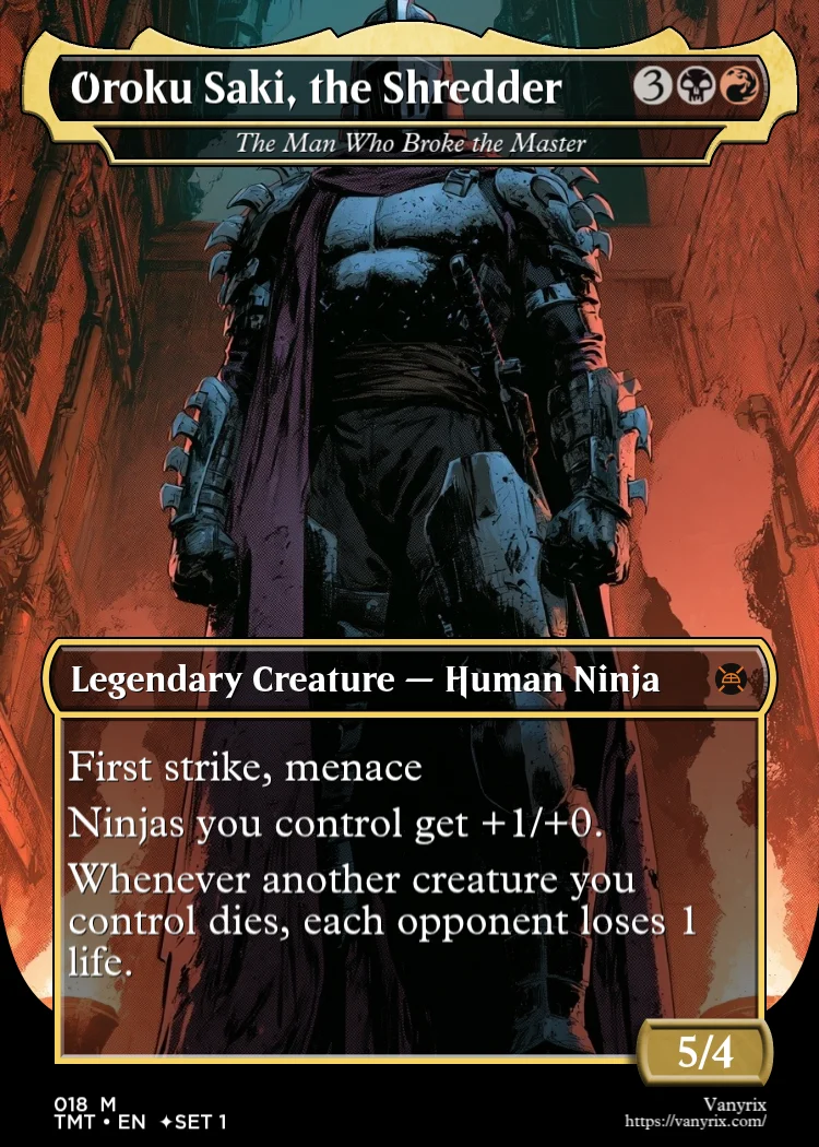 Oroku Saki, the Shredder