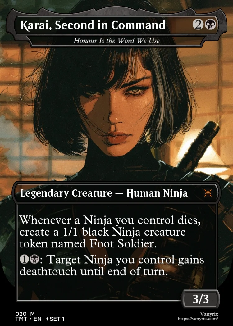 Karai, Second in Command