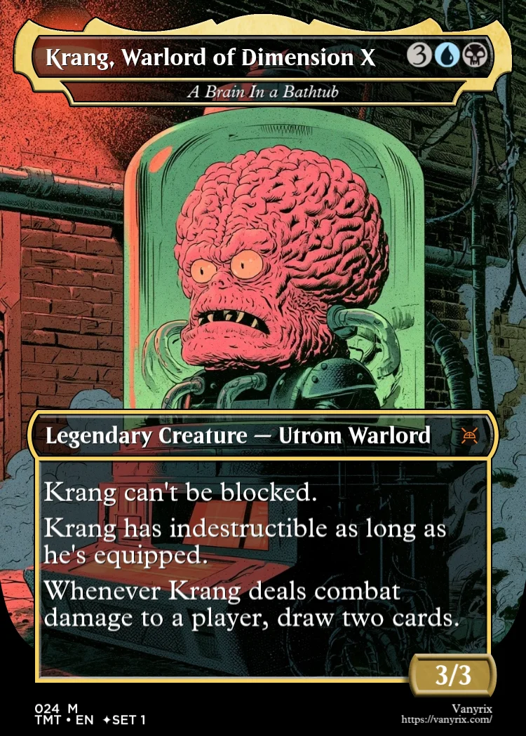 Krang, Warlord of Dimension X