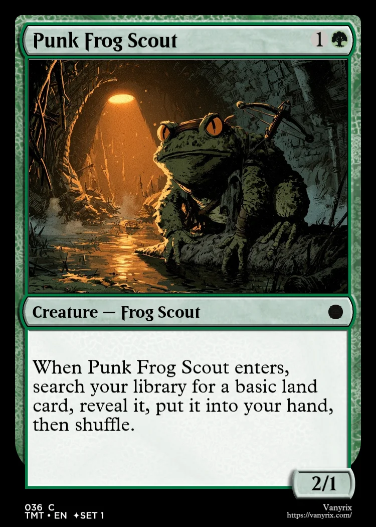 Punk Frog Scout