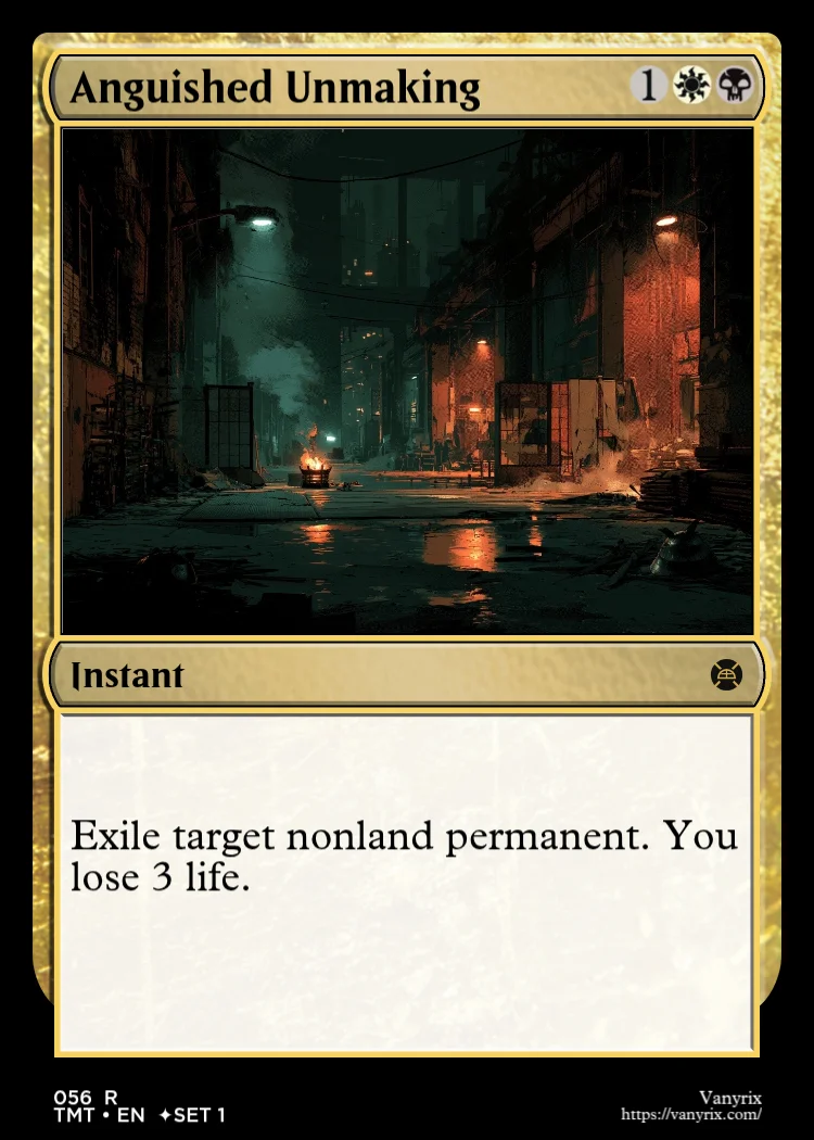 Anguished Unmaking