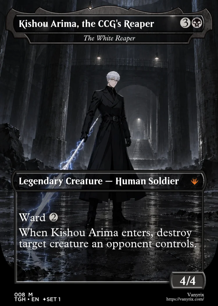 Kishou Arima, the CCG's Reaper
