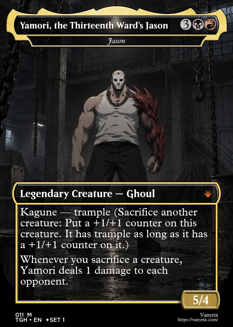 Yamori, the Thirteenth Ward's Jason