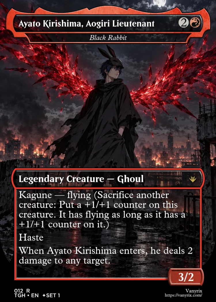 Ayato Kirishima, Aogiri Lieutenant