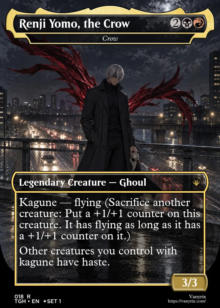 Renji Yomo, the Crow
