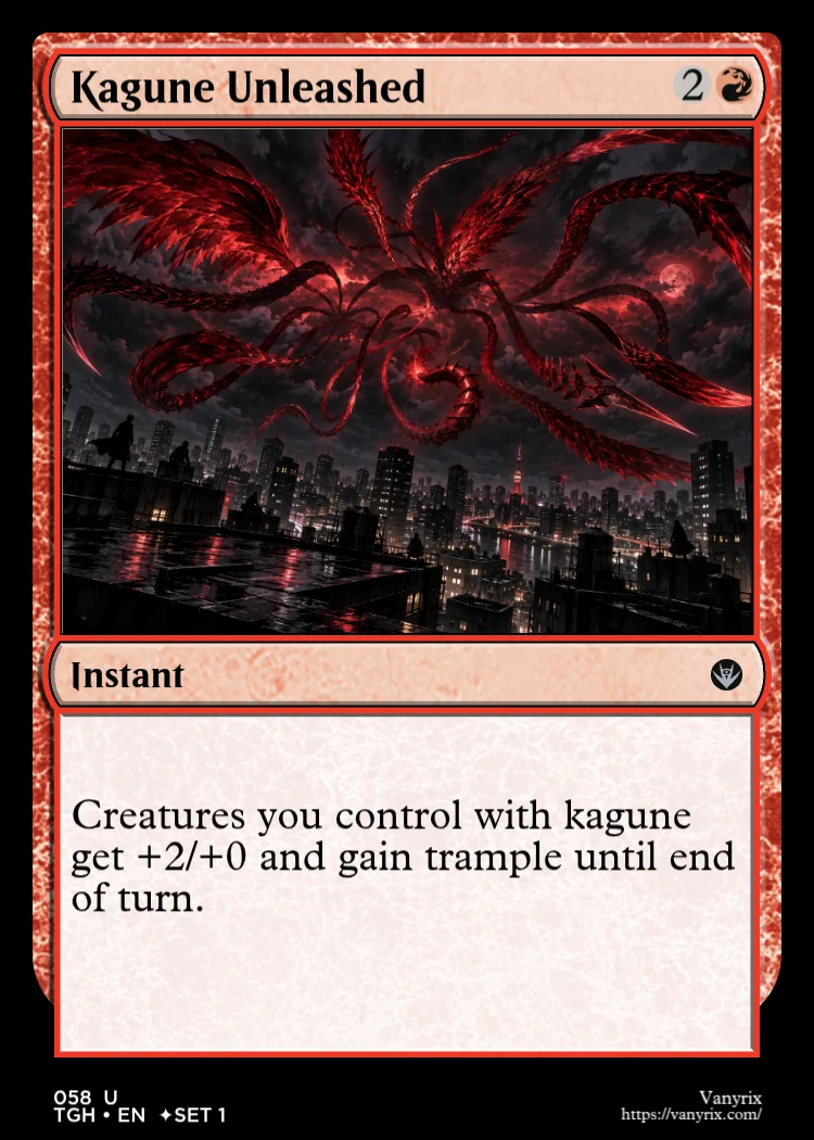 Kagune Unleashed