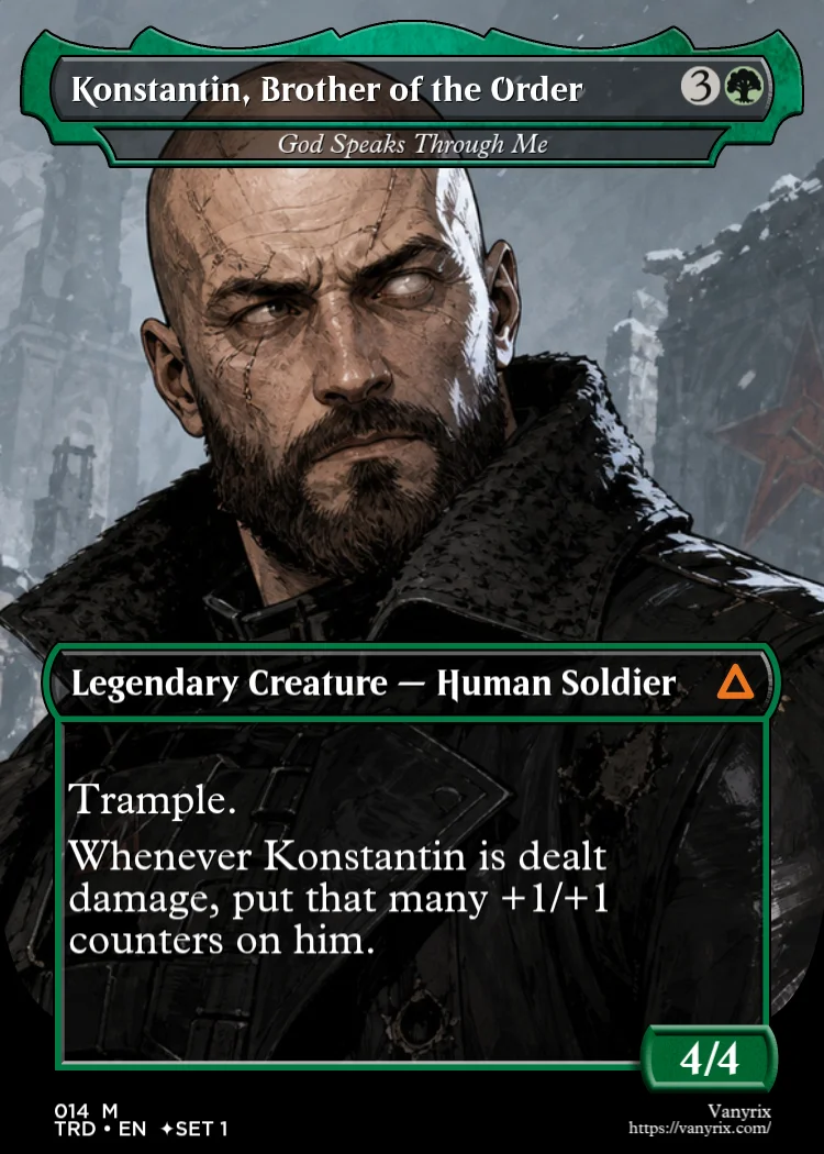Konstantin, Brother of the Order