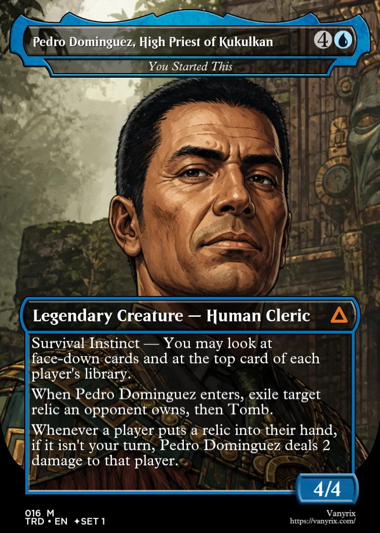 Pedro Dominguez, High Priest of Kukulkan