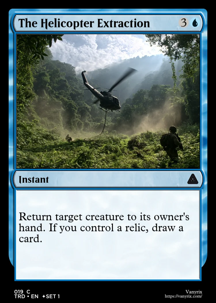 The Helicopter Extraction