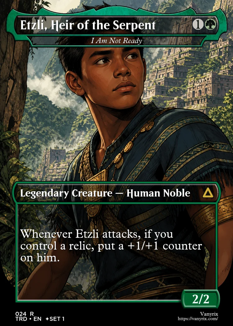 Etzli, Heir of the Serpent