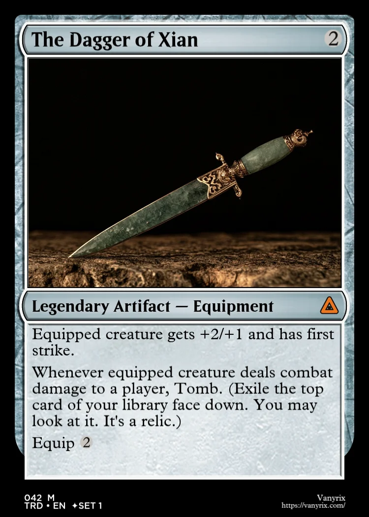 The Dagger of Xian