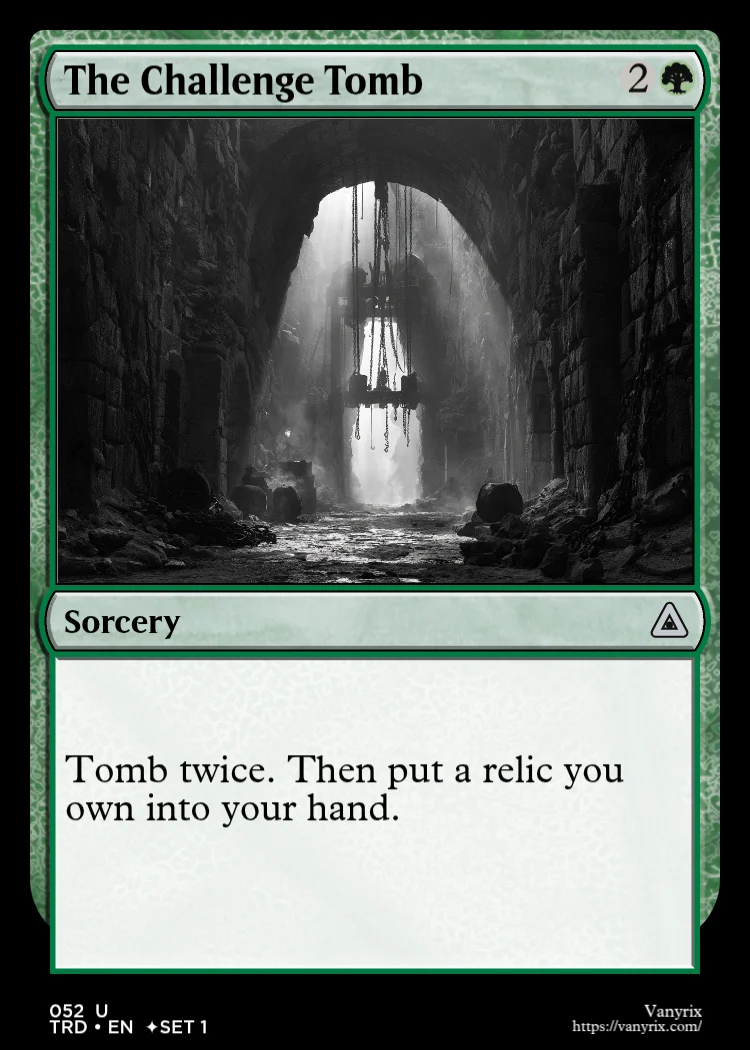The Challenge Tomb