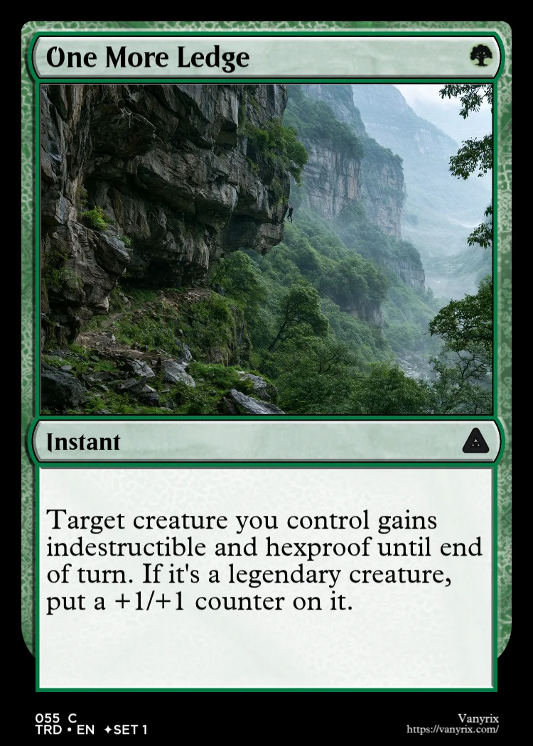 One More Ledge