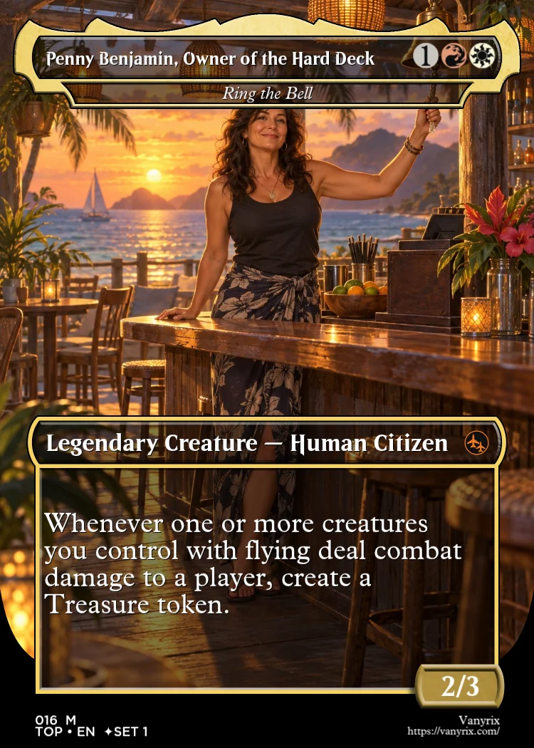 Penny Benjamin, Owner of the Hard Deck