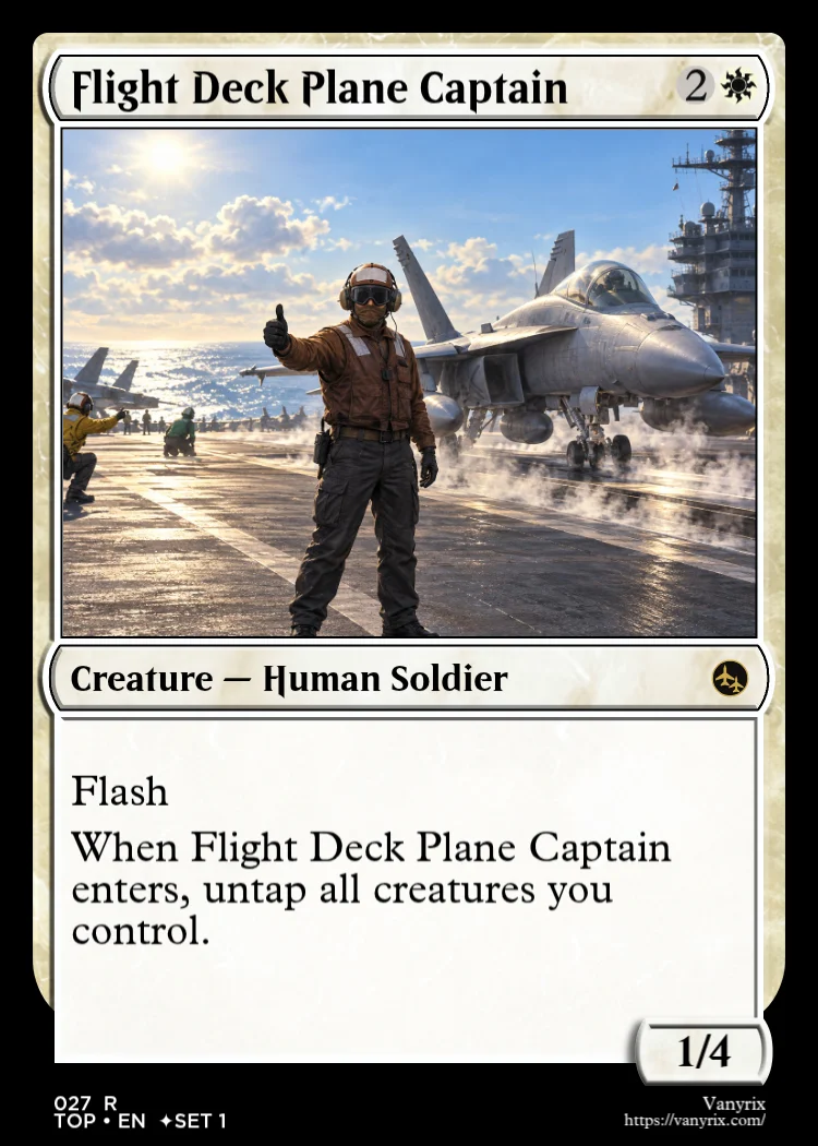 Flight Deck Plane Captain