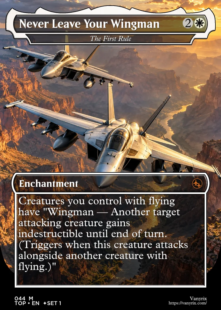 Never Leave Your Wingman