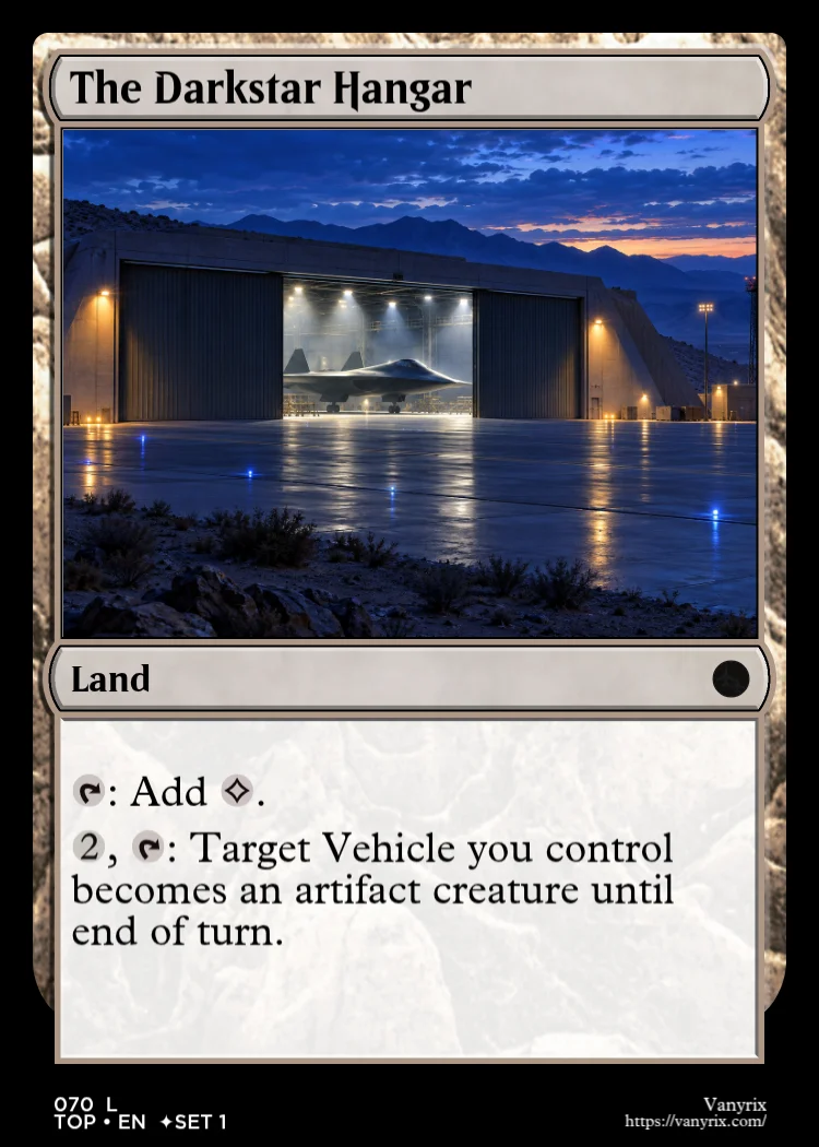 The Darkstar Hangar