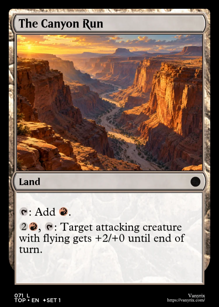 The Canyon Run