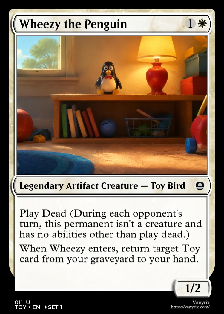 Wheezy the Penguin