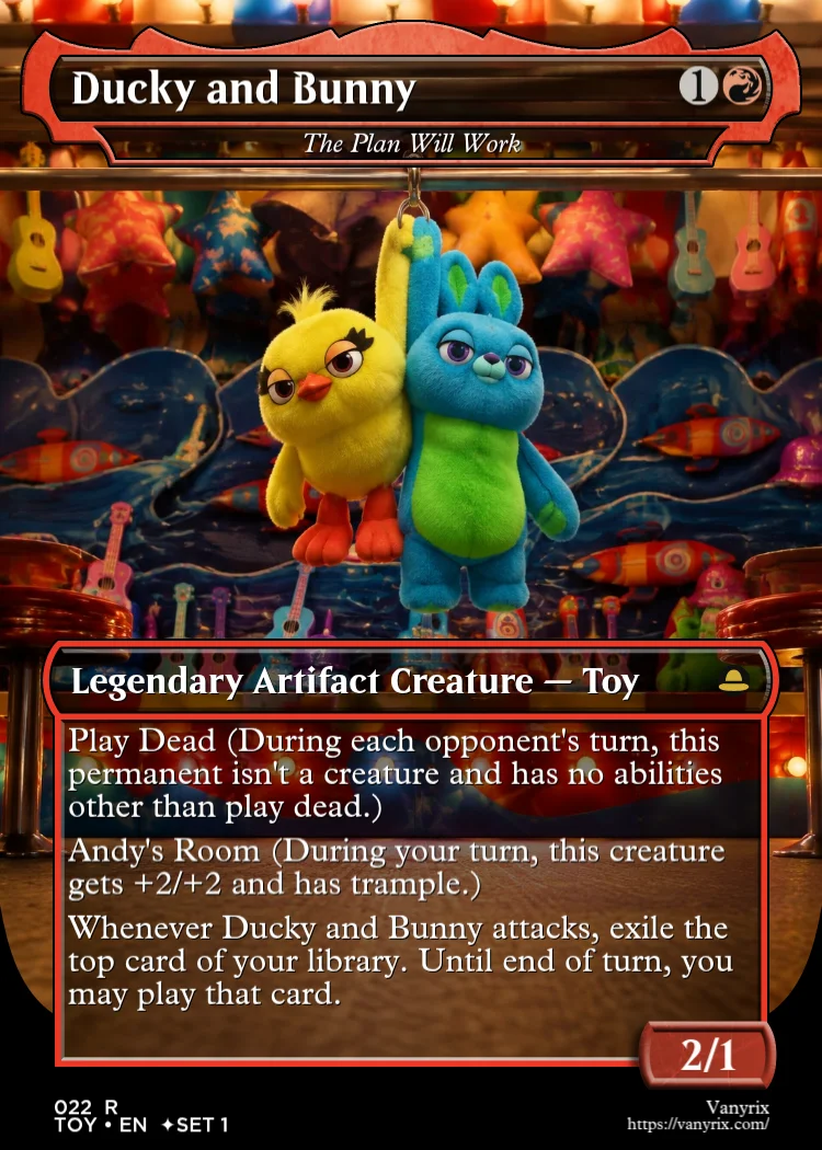 Ducky and Bunny