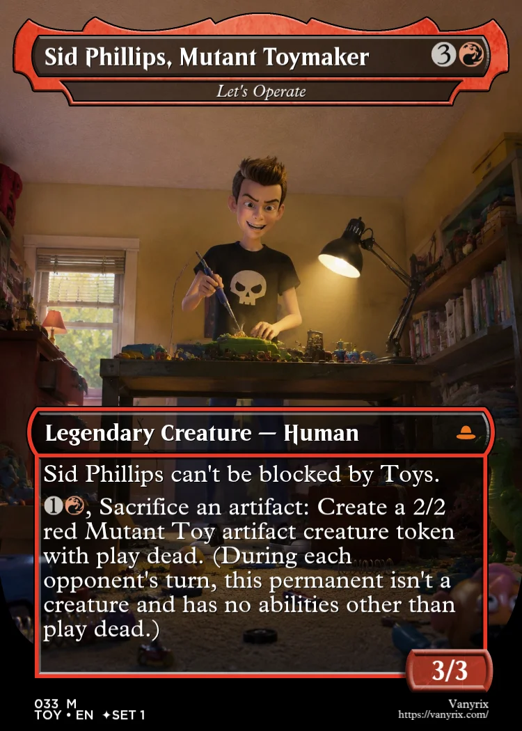 Sid Phillips, Mutant Toymaker