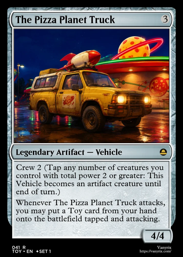 The Pizza Planet Truck