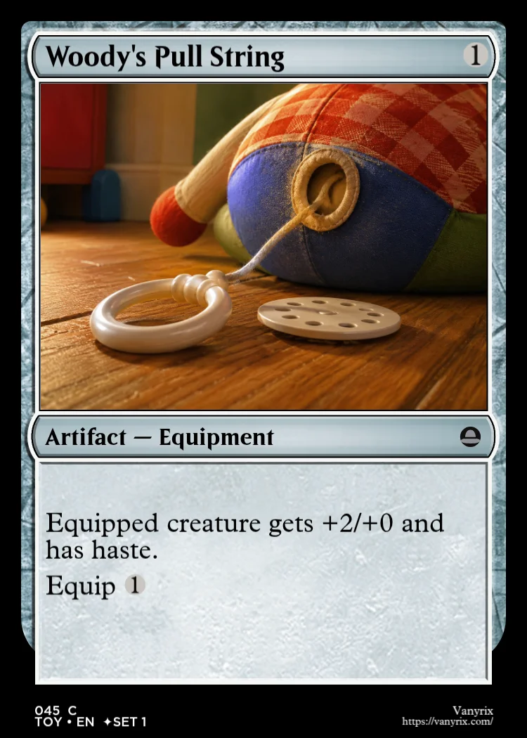 Woody's Pull String