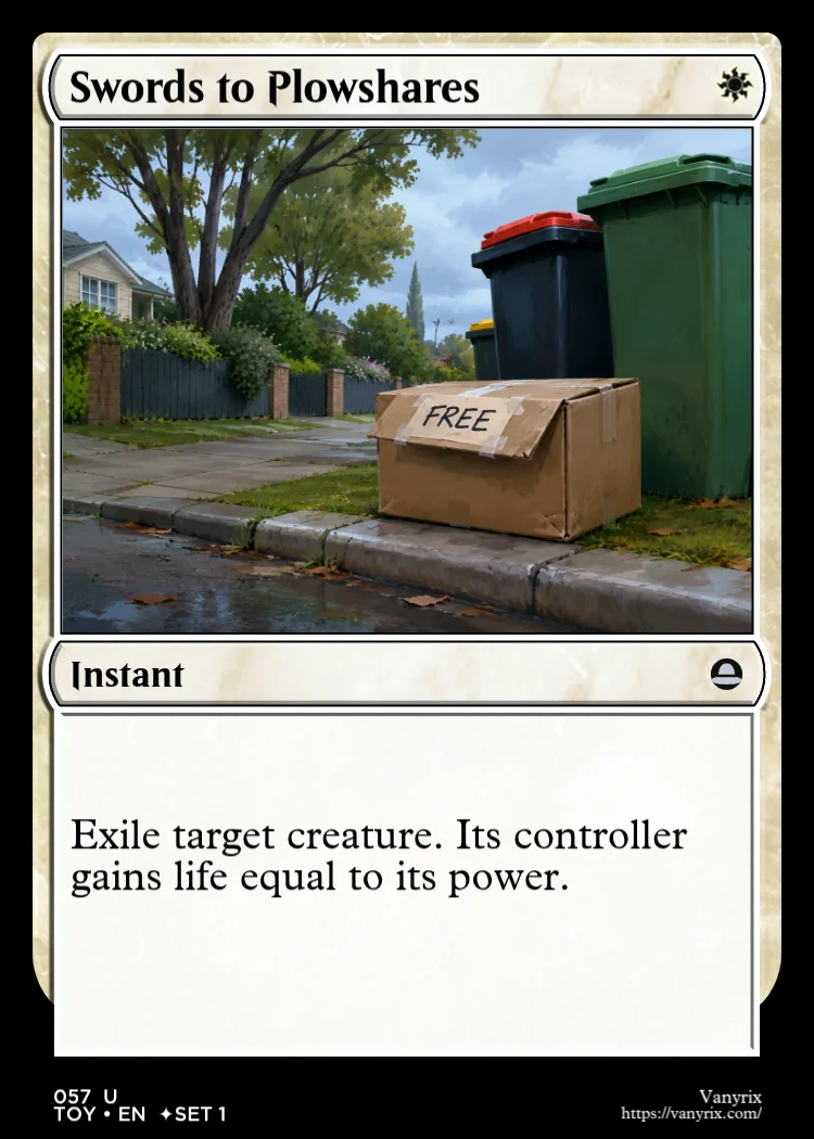 Swords to Plowshares