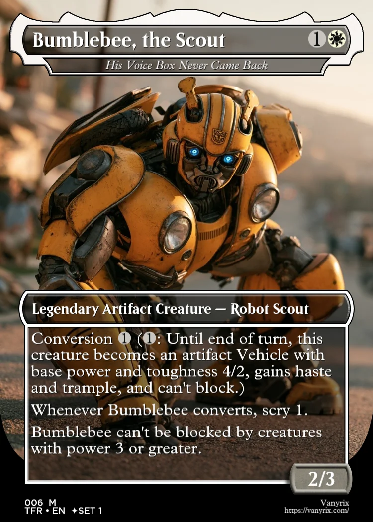 Bumblebee, the Scout