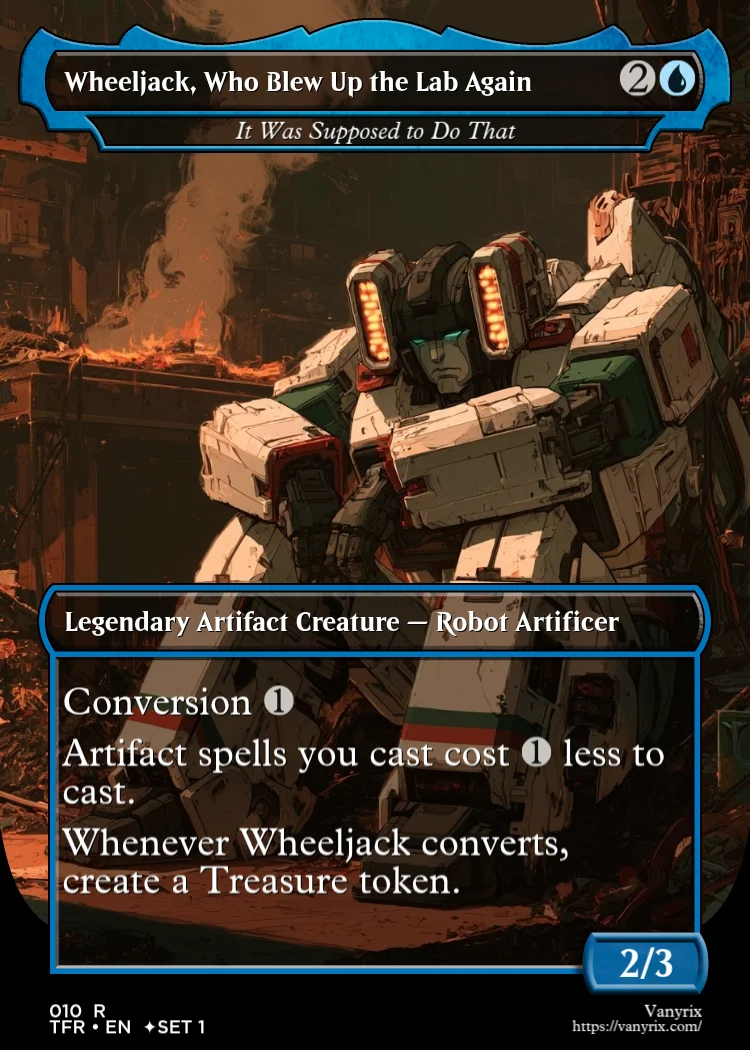 Wheeljack, Who Blew Up the Lab Again